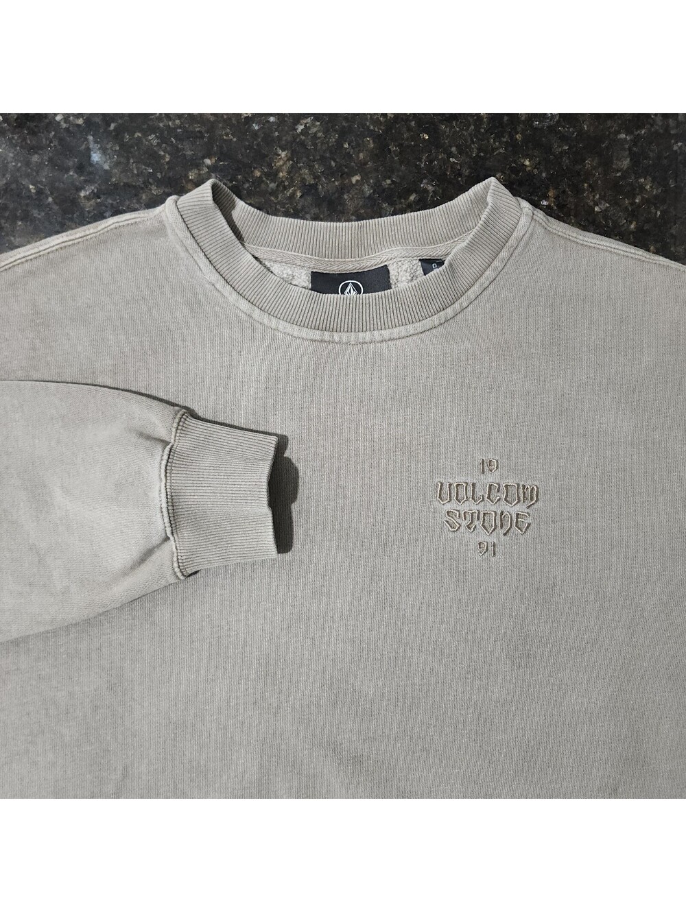 Volcom Compstone Crewneck Sweatshirt Pullover Skate Surf Snow Punk Grunge Large